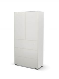 Cabinet with hinged doors