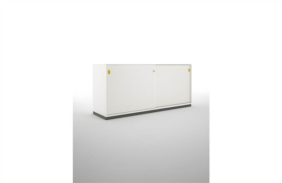 Sliding door cabinet with sound absorbing design Takiro Yuta