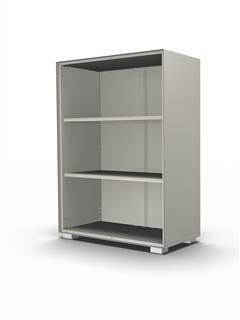 Open cabinet
