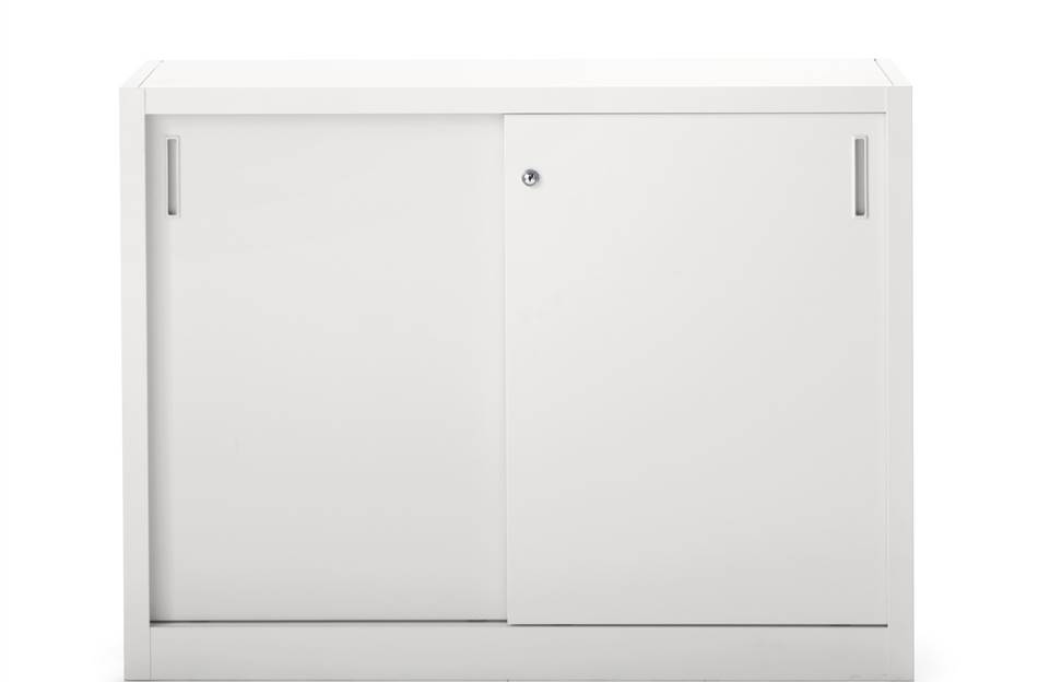 Sliding door cabinet