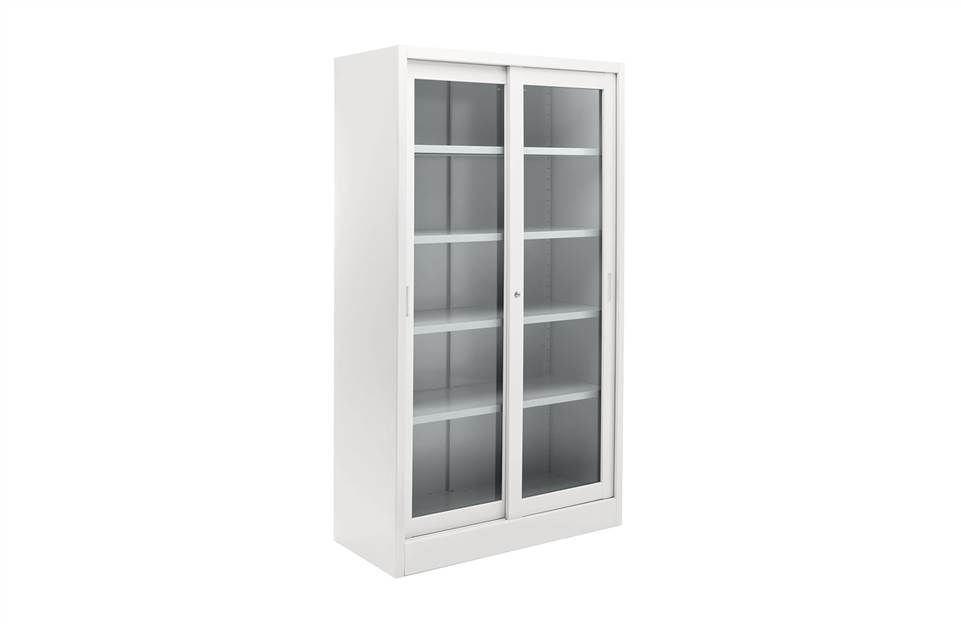 Tempered Glass sliding door cabinet