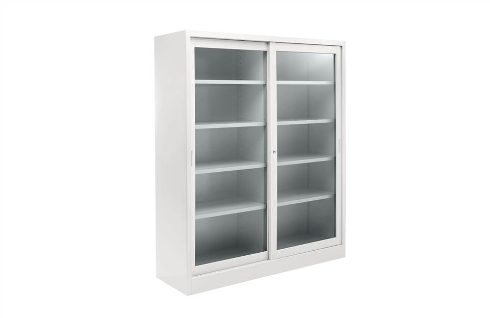 Tempered Glass sliding door cabinet