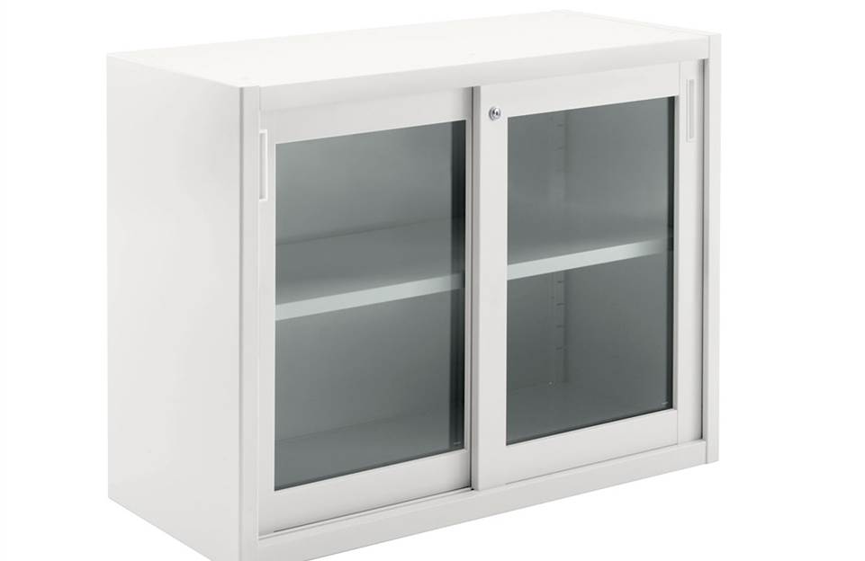 Tempered Glass sliding door cabinet