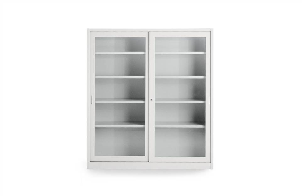 Tempered Glass sliding door cabinet