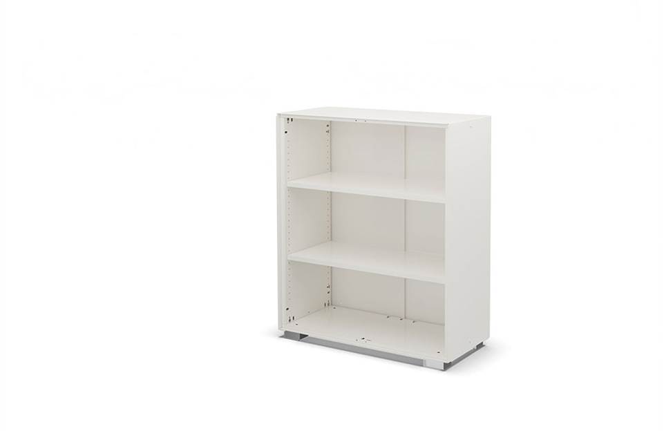 Open cabinet