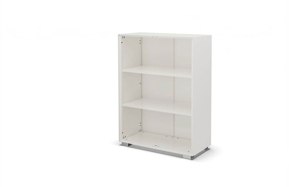 Open cabinet