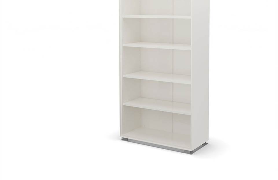 Open cabinet