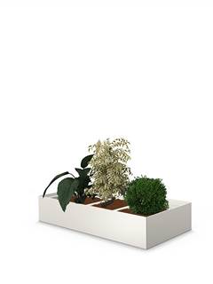 Plant and flower container unit