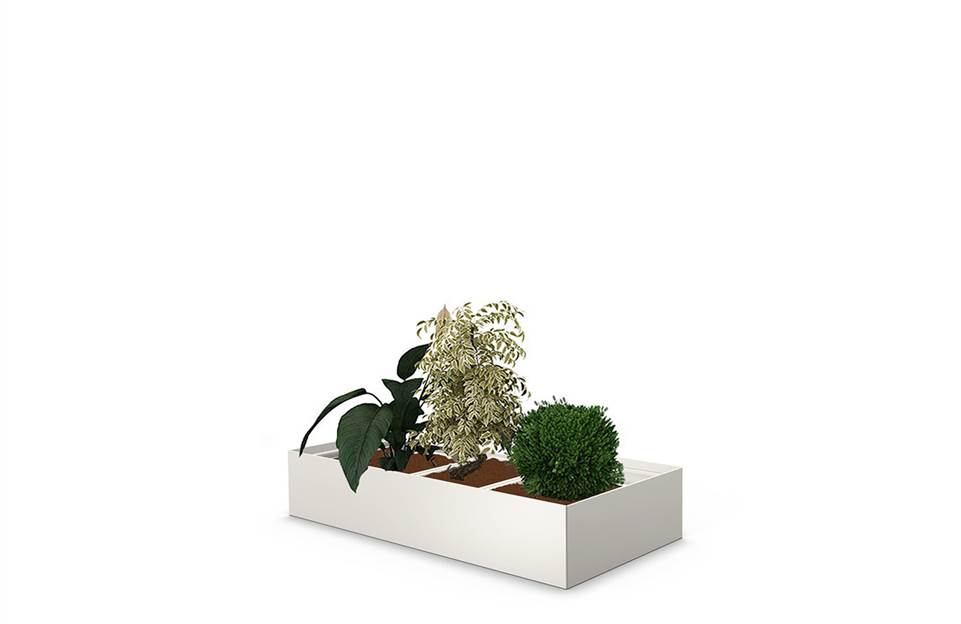 Plant and flower container unit